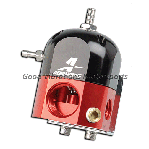 AER-13204 ADJUSTABLE REGULATOR CARBS. BY-PASS. 2-PORT. BILLET