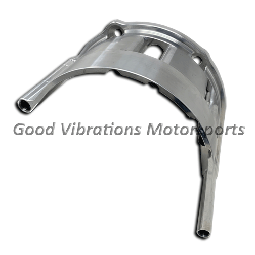 B-5450 BELT GUARD  BILLET HEAVY-DUTY 3-HOLE ROOTS (SSI-PSI-TBS XR-1 Etc...) w/o STARTER MOUNT