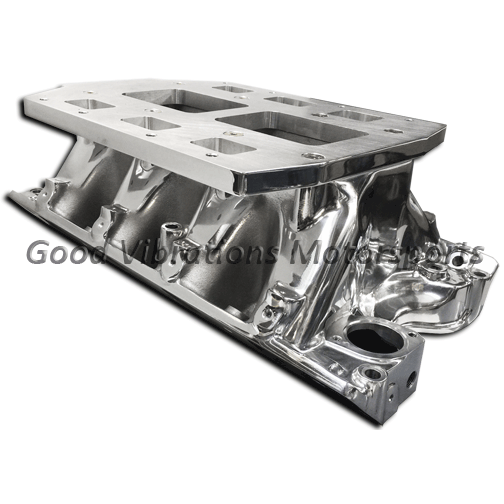 B-7127.P BLOWER MANIFOLD 460 FORD 2pc - POLISHED