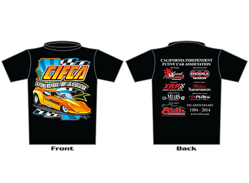 C-T-SHIRT-S CIFCA 2015 T-SHIIRT w/ GOODVIBES  CORVETTE SMALL