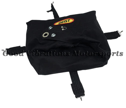 D-30395.N DEIST CHUTE PACK BLACK NOMEX FIRE PROTECTIVE COVERING 9x9x5