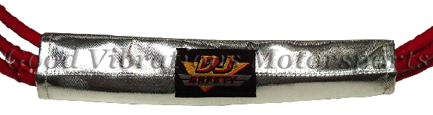 DJ-070210 SPARK PLUG WIRE COVER SILVER 15 x 12in (4in DIAMETER)