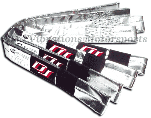 DJ-141002 BLOWER RESTRAINT ADJUSTABLE SILVER STRAPS (4ea) sfi 14.1 ___/___    ___