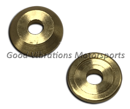 E-55-109A CARBURETOR ARM ADAPTER BRASS 5/8in OD x 3/16in ID x .156in THICK
