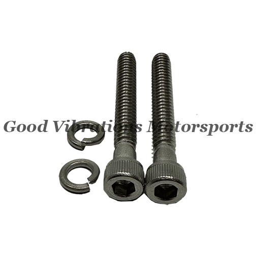 E-55-125 SOCKET HEAD 10-24 BOLTS w/ WASHERS. FITS SQUARE B/V (pr)