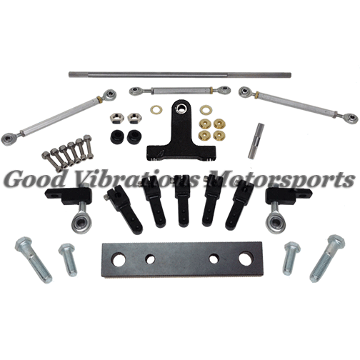 E-73-107 CARB LINKAGE KIT 340 & 440 WEDGE TR DUAL S/SADDLE 4150 CARBS