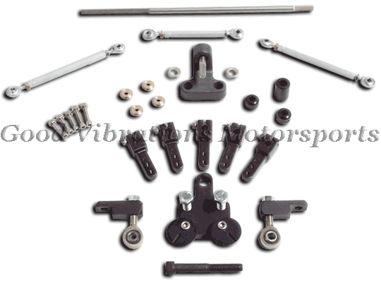 E-75-215 CARB LINKAGE KIT 460 FORD TR DUAL S/SADDLE (4500 DOMINATORS)