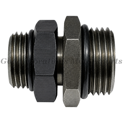E-832-10-12 BULKHEAD FITTING w/NUT AN10 - AN12