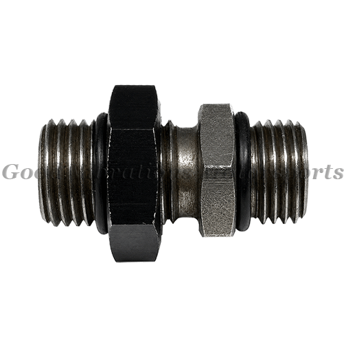 E-832-6 BULKHEAD FITTING w/NUT AN6