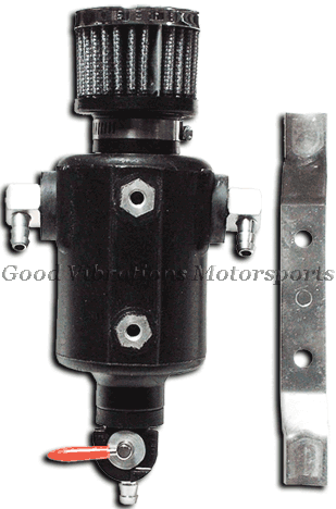 JAZ-605-325-01 1 PT MINI BREATHER BLACK 1/4