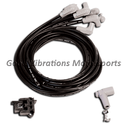 MSD-31223 SUPER CONDUCTOR 8.5mm WIRE SET w/ 90 DEG ENDS UNIVERSAL - BLACK