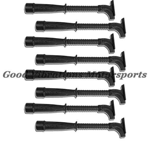MSD-34753 HEMI SPARK PLUG TUBES (8pk) - BLACK