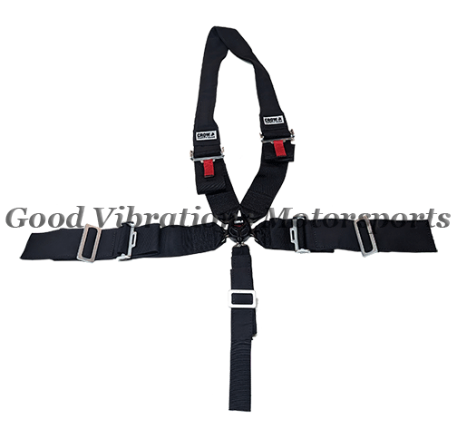 S-11164D 5PT CAM HARNESS. 3in W/A LAP. LOOP SHLDR. w/ BLACK FIRE RETARDANT COVER. sfi 16.1 EXP:  ___/___    ___