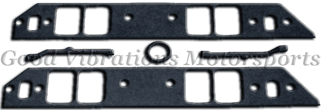 SCE-113115 INTAKE GASKET BBC 1.8 x 2.5 x .062 NO TOP BOLT pr