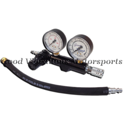 T-2003 DUAL GAUGE LEAKDOWN TESTER w/ AN6 INJECTOR HOSE