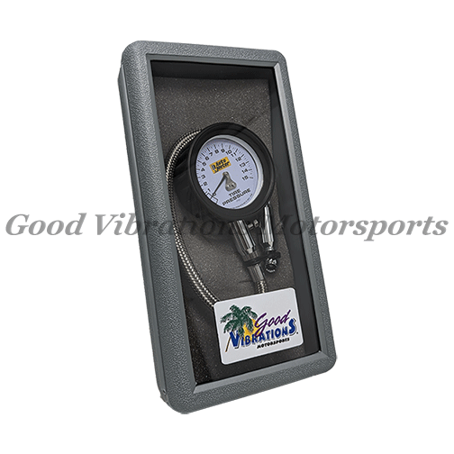 T-2222 AUTOMETER  LOW TIRE PRESSURE GAUGE w/ CASE (0 - 15psi)