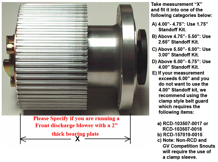 6 71 blower belt guards