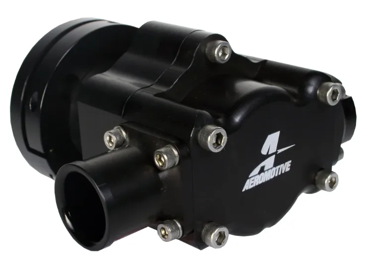 AER-11117 BILLET GEROTOR FUEL PUMP 11.4gpm 3/8 HEX w/ AN16 & 1.25in MALE INLET W/ AN12 FEM OUTLET