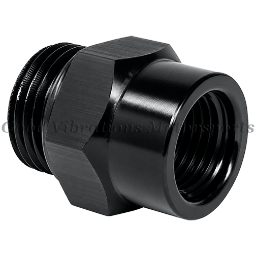 E-7003A HI-SPEED BYPASS PILL AN8-6 HOLDER - BLACK ALUMINUM