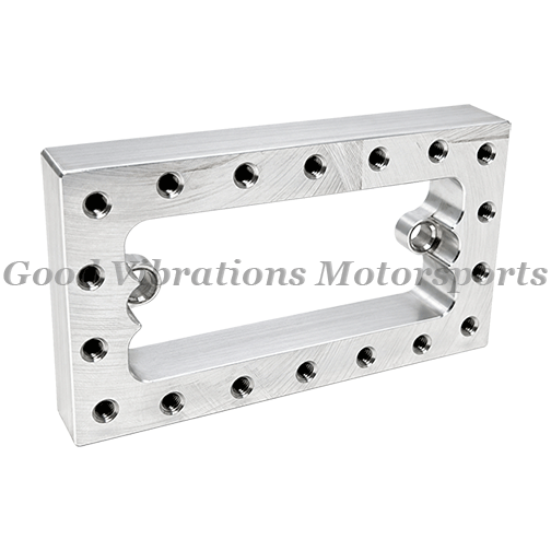 BURST PANEL ADAPTER - SMALL. 10-32 HOLES (WELD or BOLT ON)