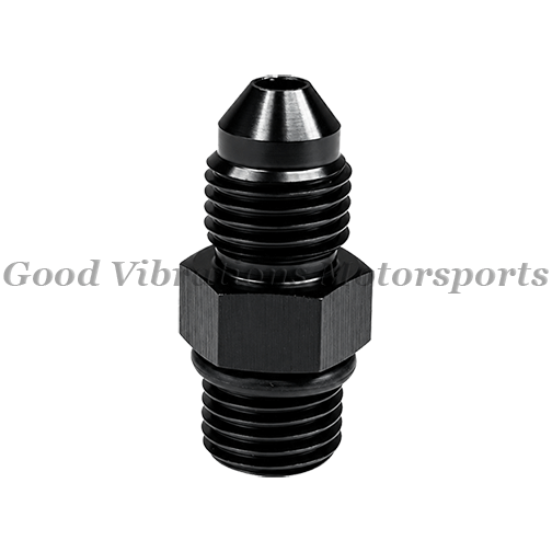 P-980003 AN3 ORB FITTING STRAIGHT - BLACK