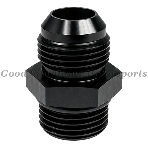 P-980012 AN12 ORB FITTING STRAIGHT - BLACK