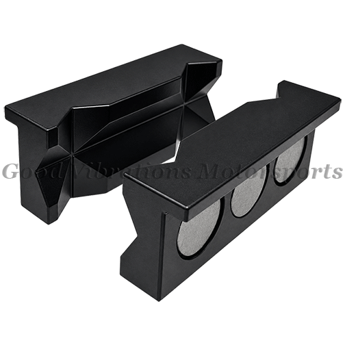 T-11685 VISE JAWS INSERTS. MAGNETIC AN FIT - BLACK NYLON