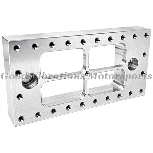 BURST PANEL ADAPTER - LARGE. 10-32 HOLES (WELD or BOLT ON)