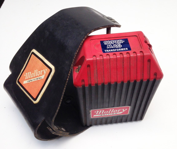 Coil - Mallory - Original Super Mag Coil w/ Leather Mounting Strap