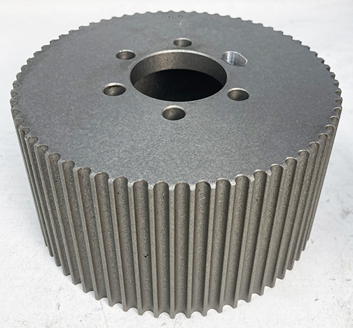 8mm BLOWER PULLEY 68T - 3.50in Wide Oblong Bolt Hole