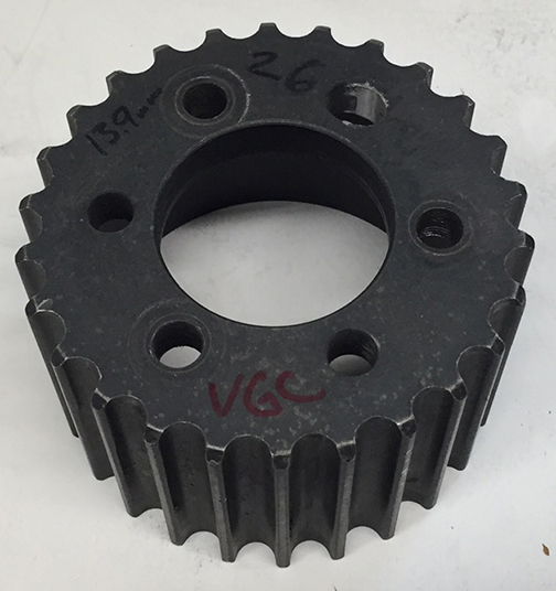 13.9mm BLOWER PULLEY 26T - 2.75in Wide