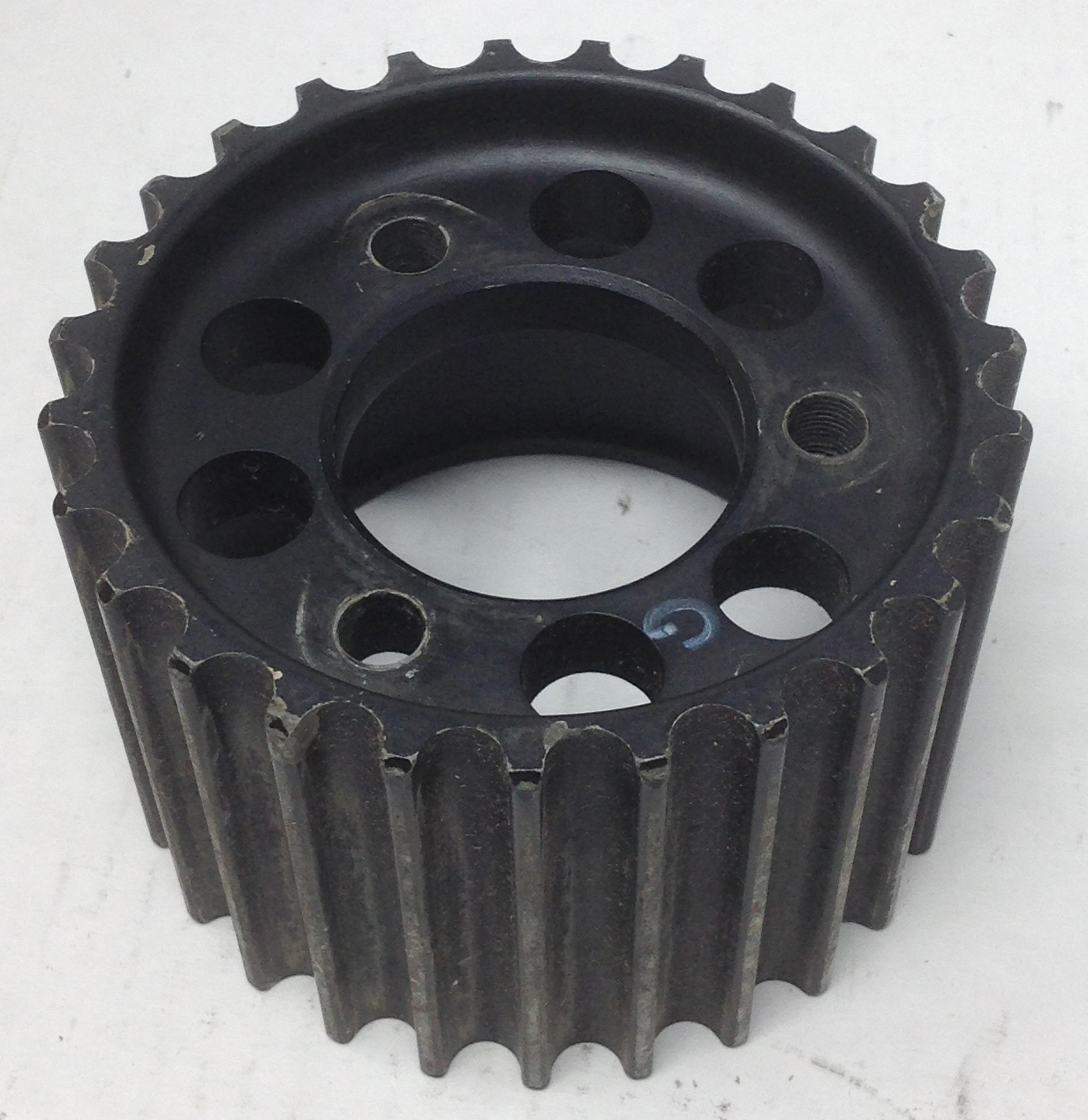 13.9mm BLOWER PULLEY 27T - 3.00in Wide Magnesium .500 Offset 3-Hole Pattern