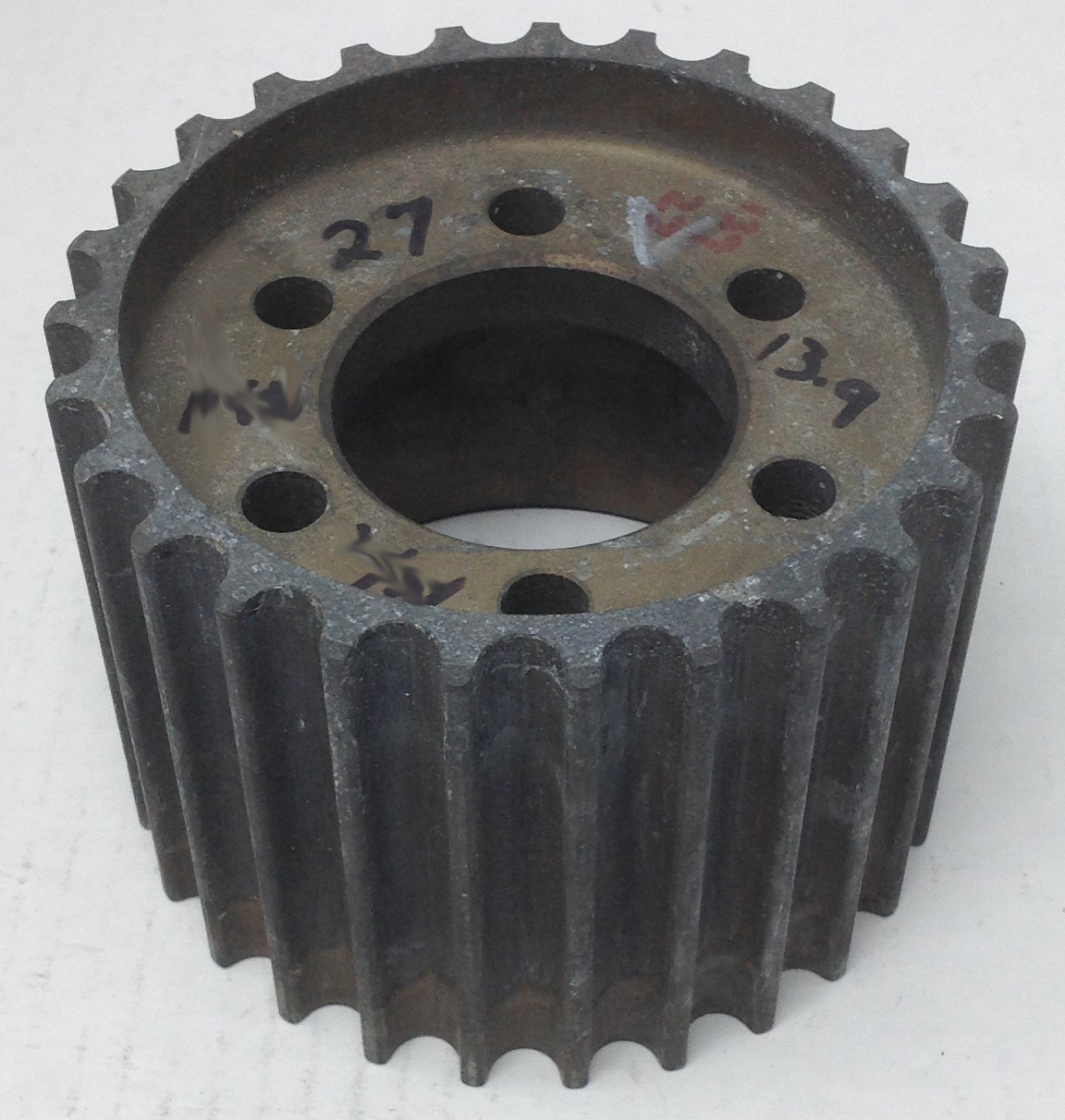 13.9mm BLOWER PULLEY 27T - 3.30in Wide Magnesium .500 Offset
