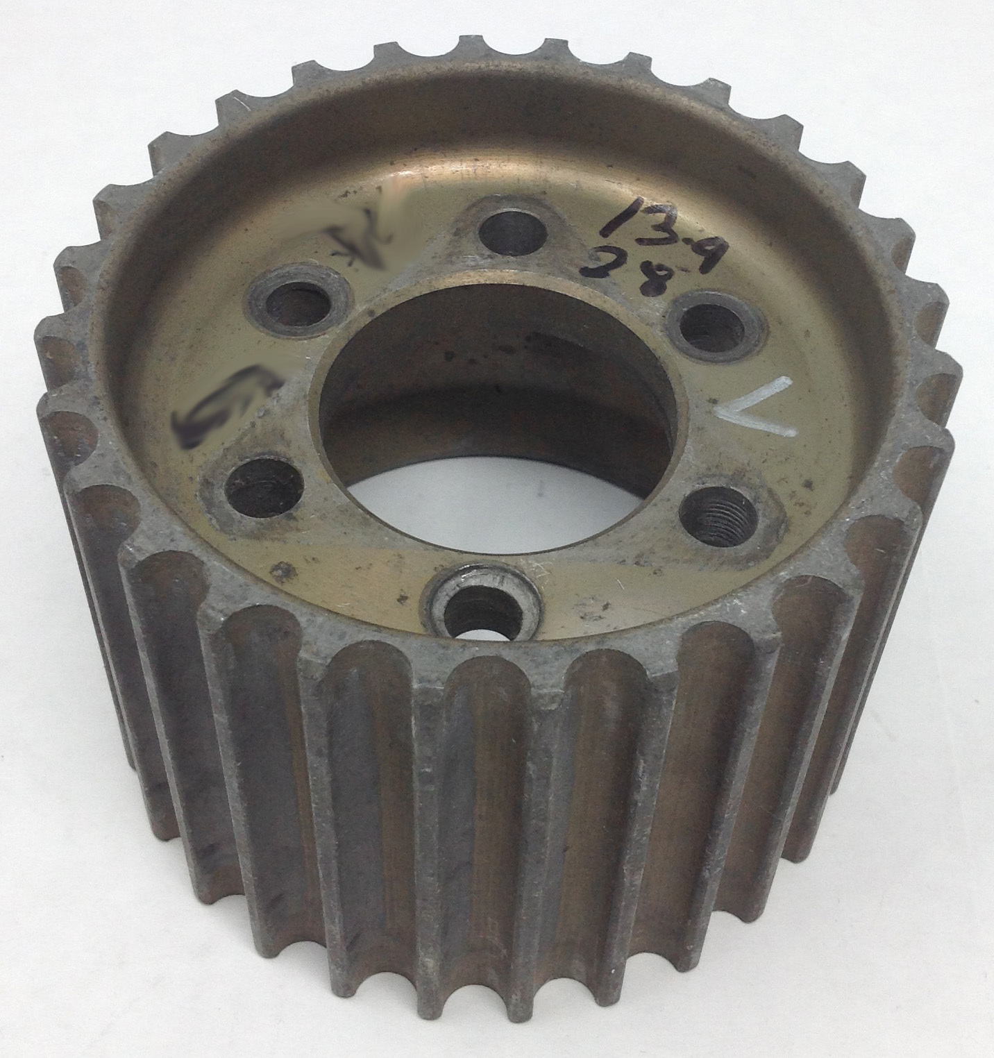 13.9mm BLOWER PULLEY 28T - 3.50in Wide Magnesium .750 Offset