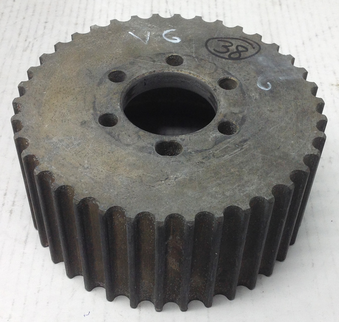 14mm BLOWER PULLEY 38T - 3.00in Wide Magnesium Oblong
