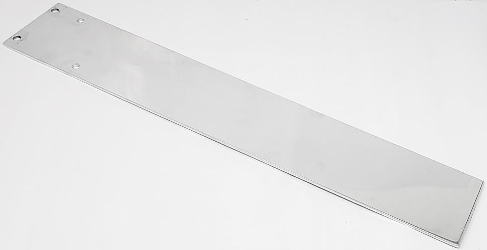 Belt Guard SIDE - IAM - Belt Guard SIDE Polished Billet Aluminum 3in Wide x 18in Long