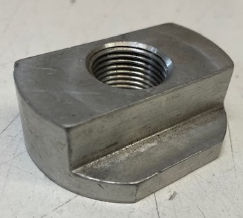 Idler T-Nut - 3/4 hole 1in Wide