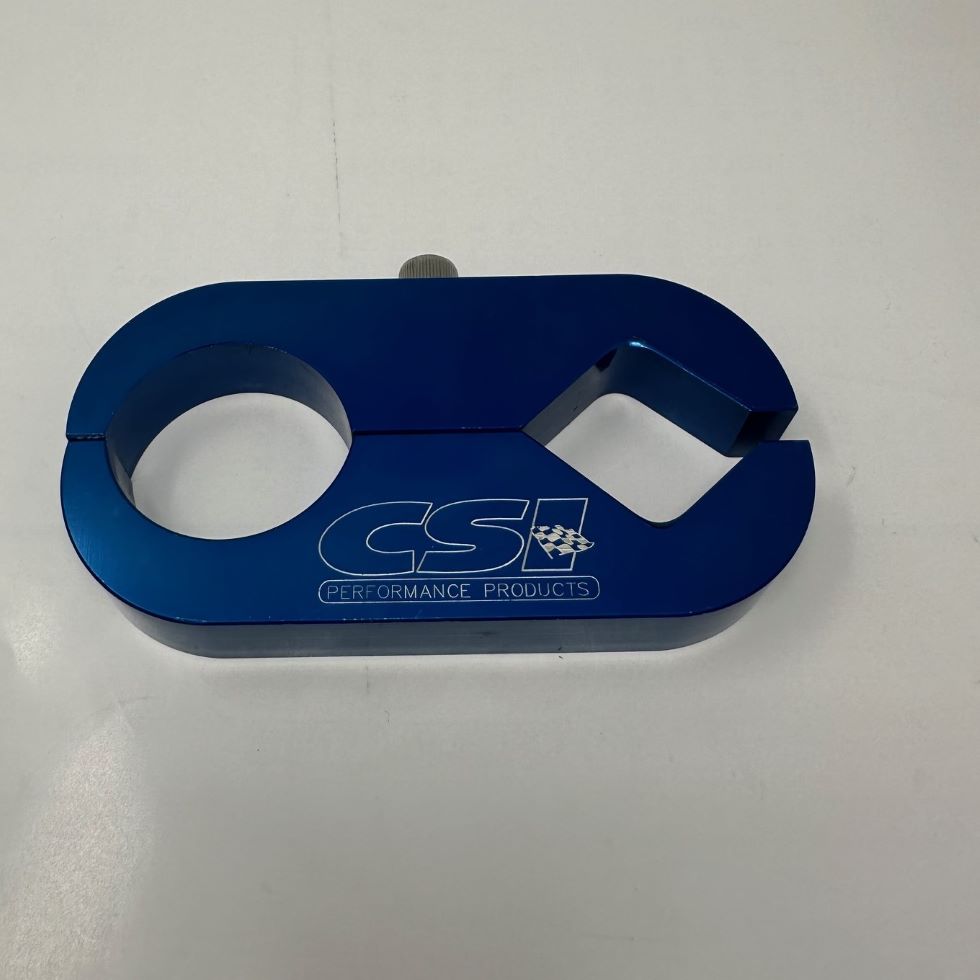 Blue CO2 Bottle Clamp