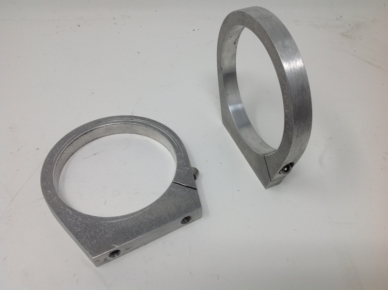 BILLET Bottle Clamp 3.50in (pair)