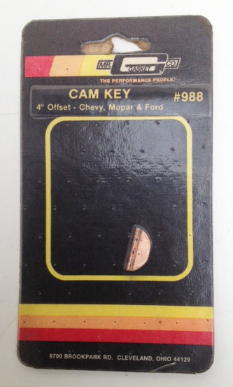 Mr.Gasket Cam Key