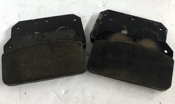 Semi-Metallic Rear Brake Pads-